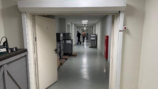 Противопожарные шторы в торговый центр